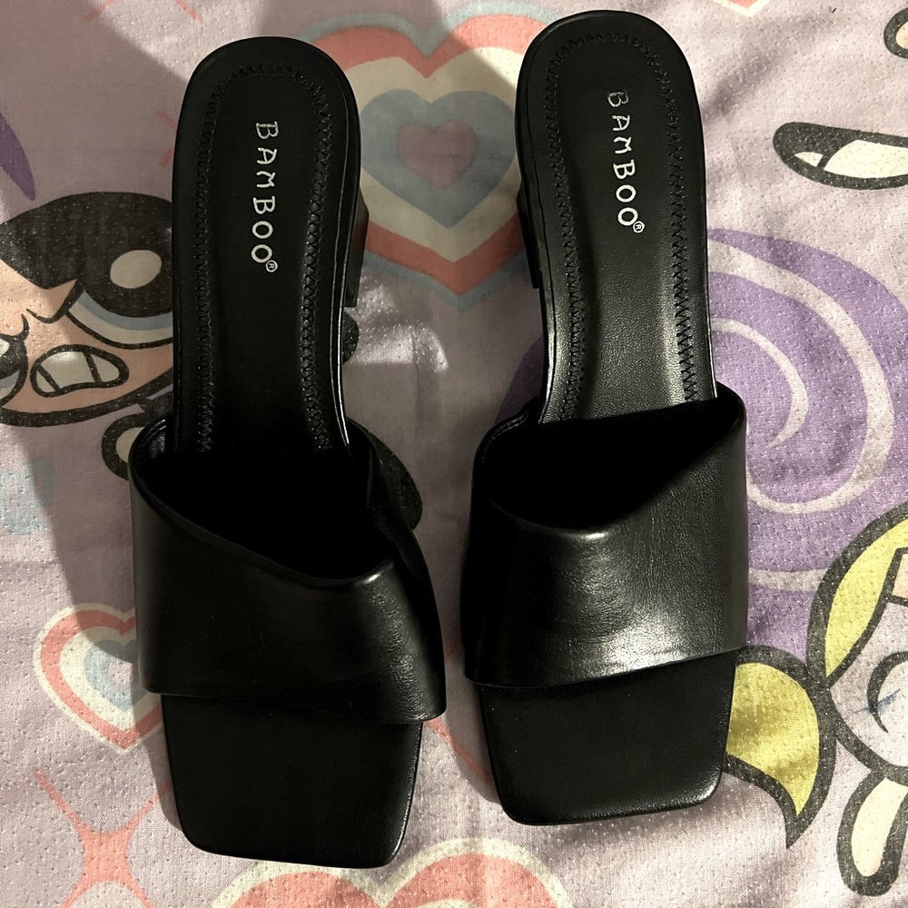 Bamboo inch heels